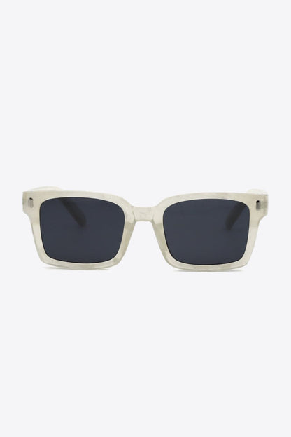 UV400 Polycarbonate Square Sunglasses.