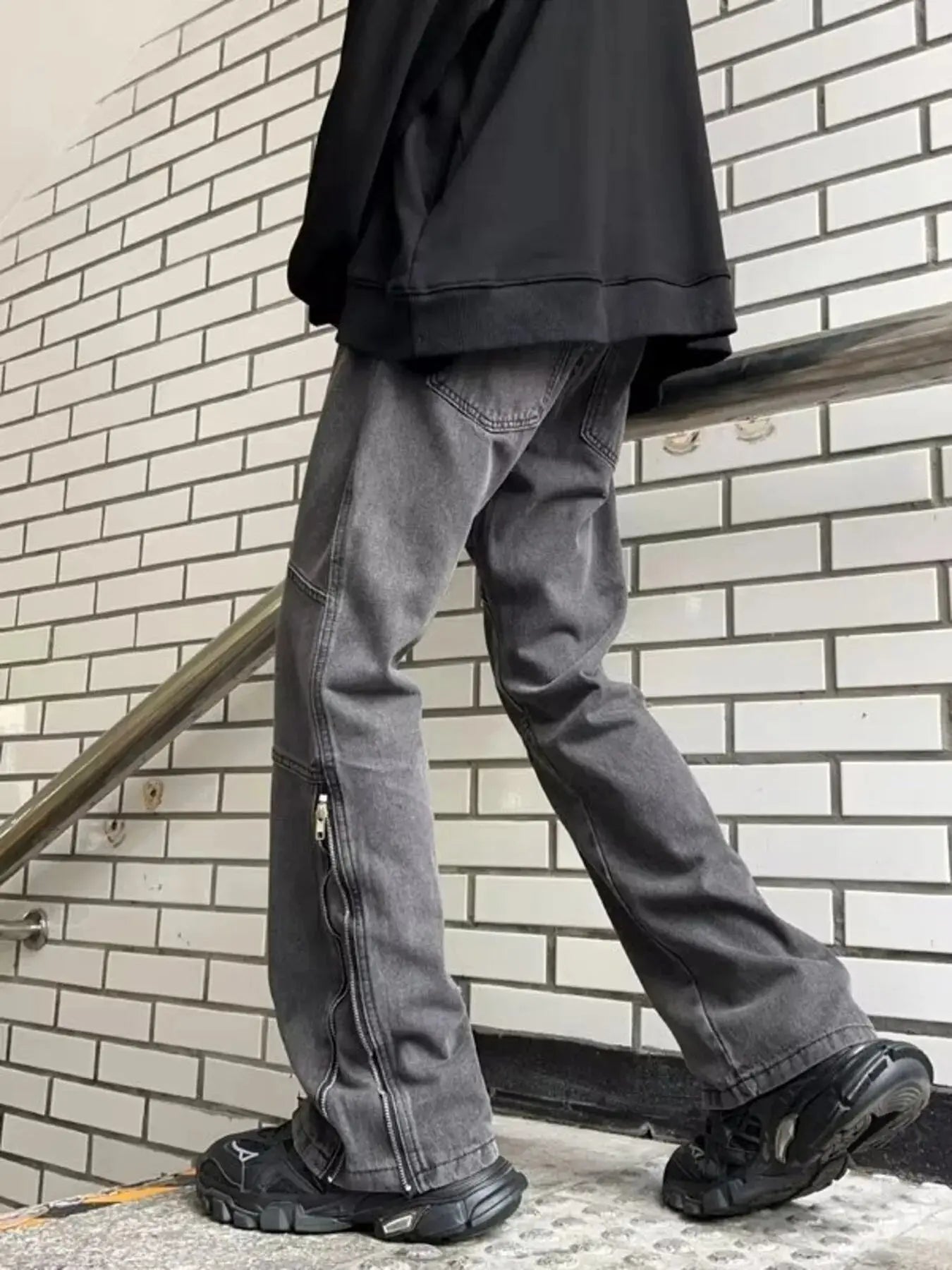 Men's Full Size Wide Leg Jeans Plus Size Simply Love