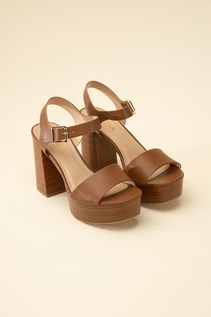 OPTIONS-S Ankle Strap Heels.