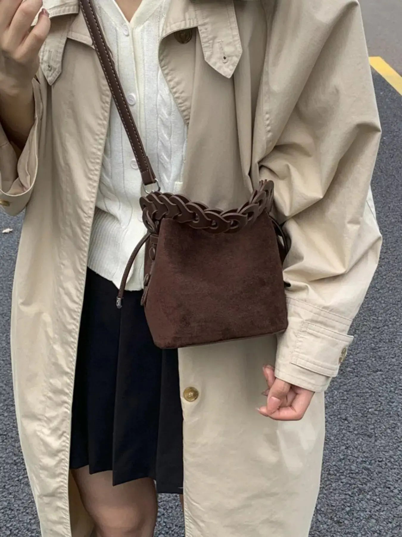 Chain Strap Crossbody Bag Simply Love