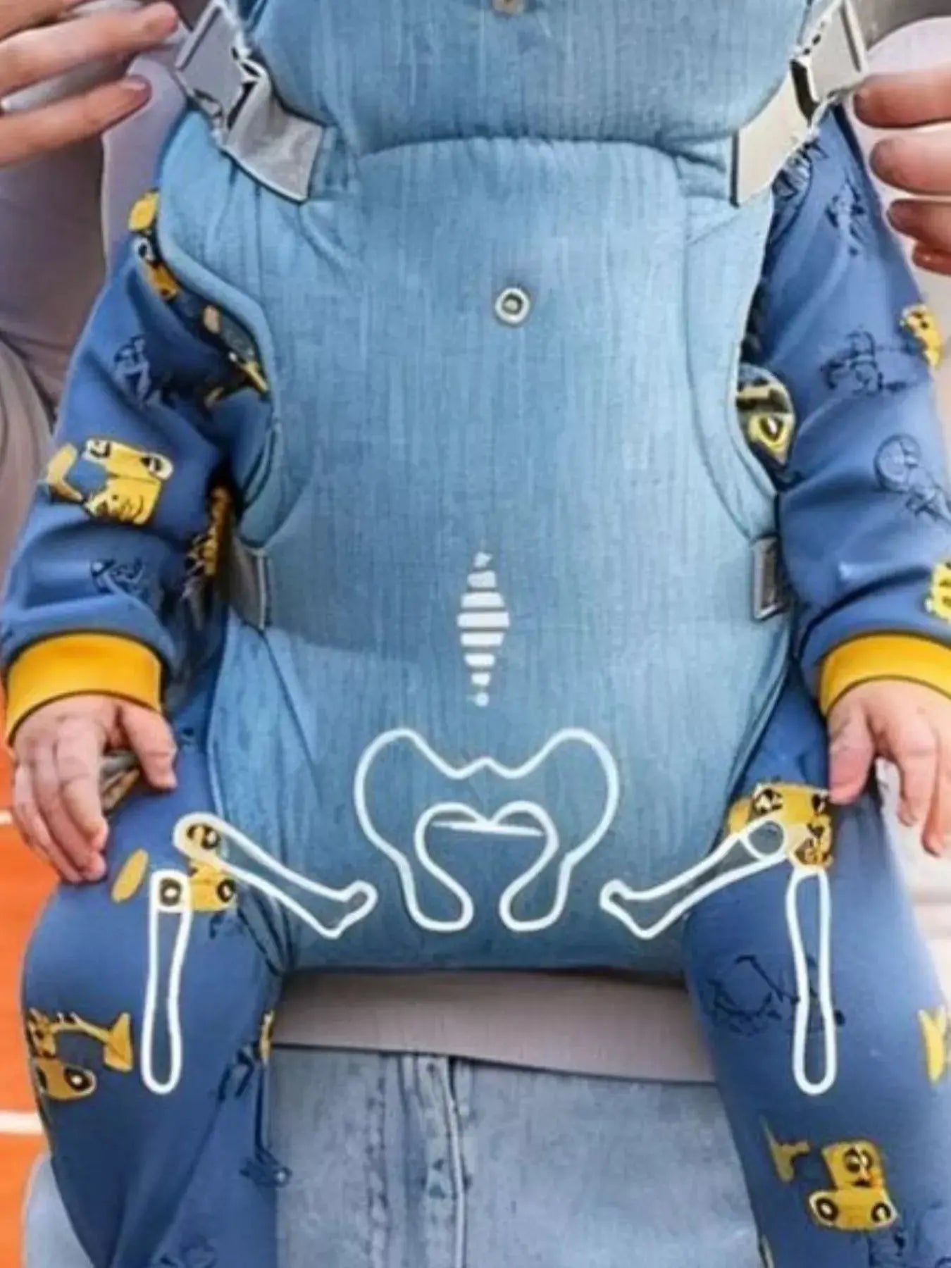 Ergonomic Soft Structured Baby Wrap Simply Love