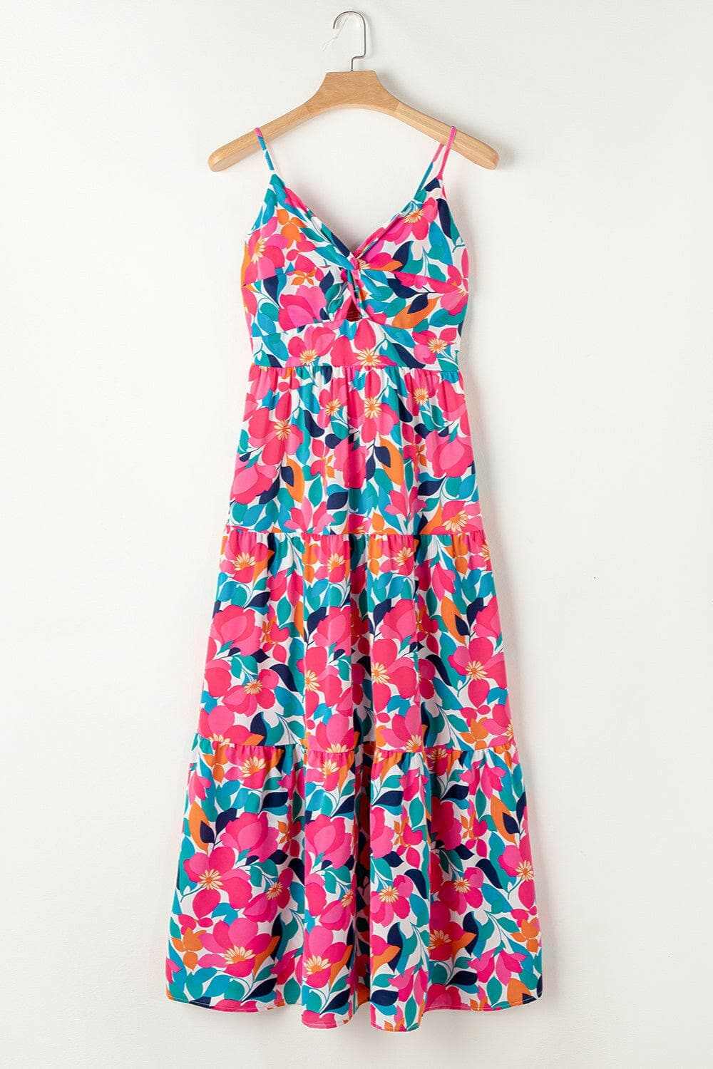 Printed V-Neck Maxi Cami DressElevate Your Style with a Printed V-Neck Maxi Cami Dress 
 
 Embrace effortless elegance with our Printed V-Neck Maxi Cami Dress, a versatile piece that seamlessly tLove Salve -Neck Maxi Cami Dressjust arrived