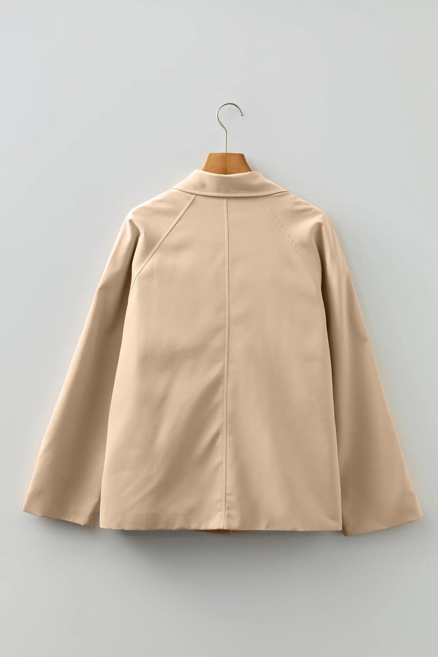 Parchment Plaid Liner Patchwork Single Breasted Trench Coat For Women Dear-Lover Dropshipping