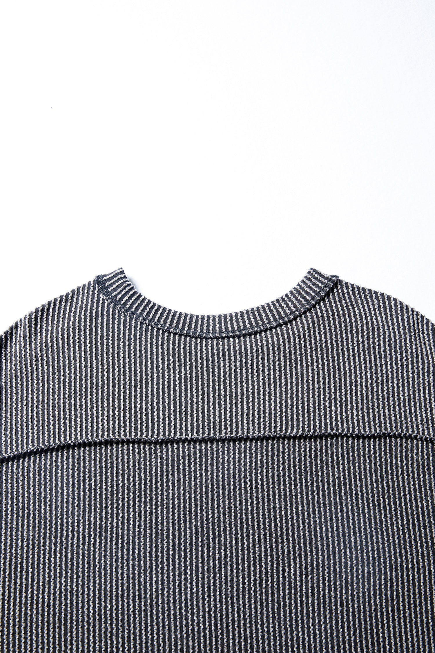 Dear-Lover Black Ribbed Top Women's Daily Wear Long Sleeve Slim Fit Tee Dear-Lover Dropshipping