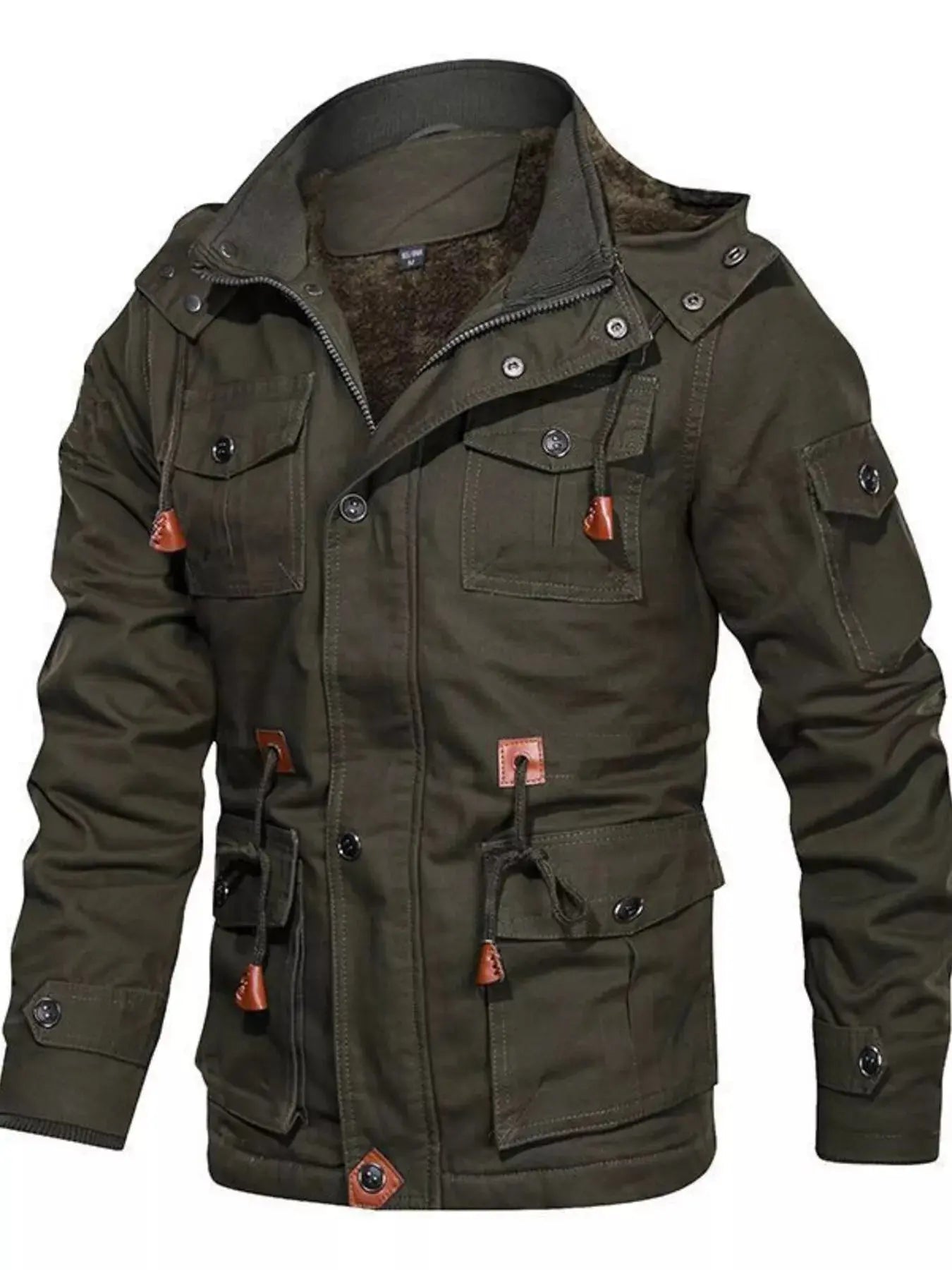 Men's Plus Size Zip Up Lightweight Bomber Jacket Simply Love