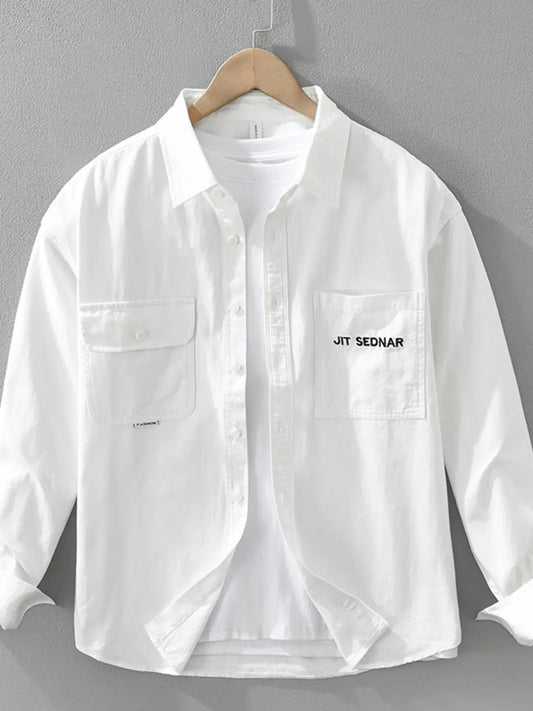Men's Plus Size Button Up Long Sleeve Shirt Simply Love
