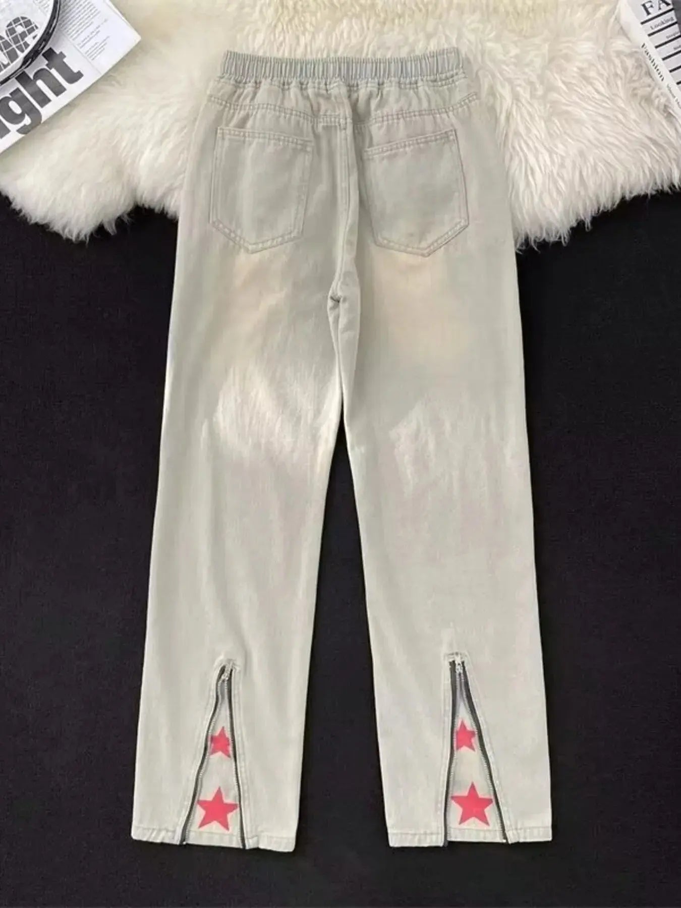 Men's Full Size Vintage Wash Wide Leg Jeans Plus Size Simply Love