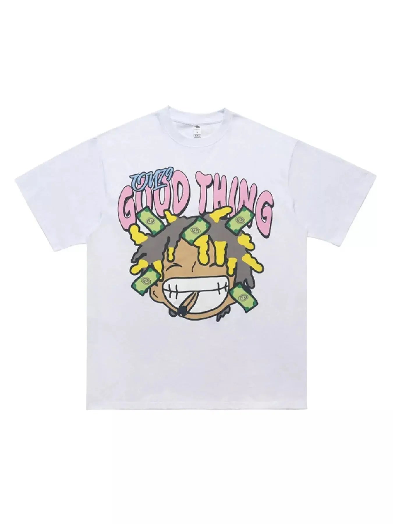 Men's Graphic Round Neck Casual T-Shirt Simply Love