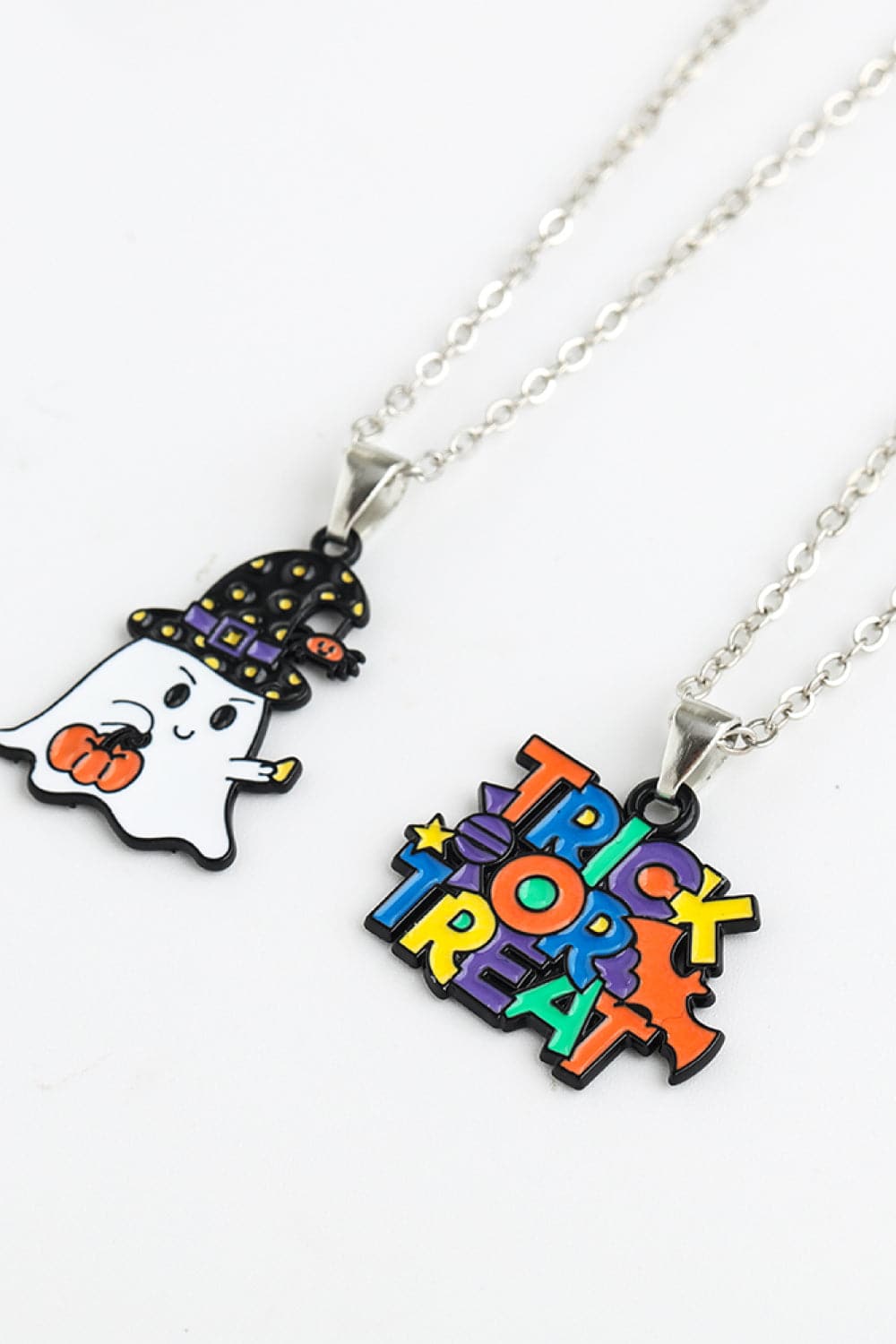 Spooky Charm Two-Piece Necklace Set