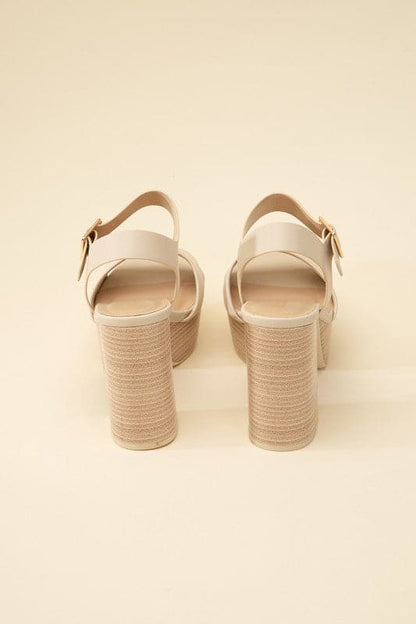 OPTIONS-S Ankle Strap Heels.