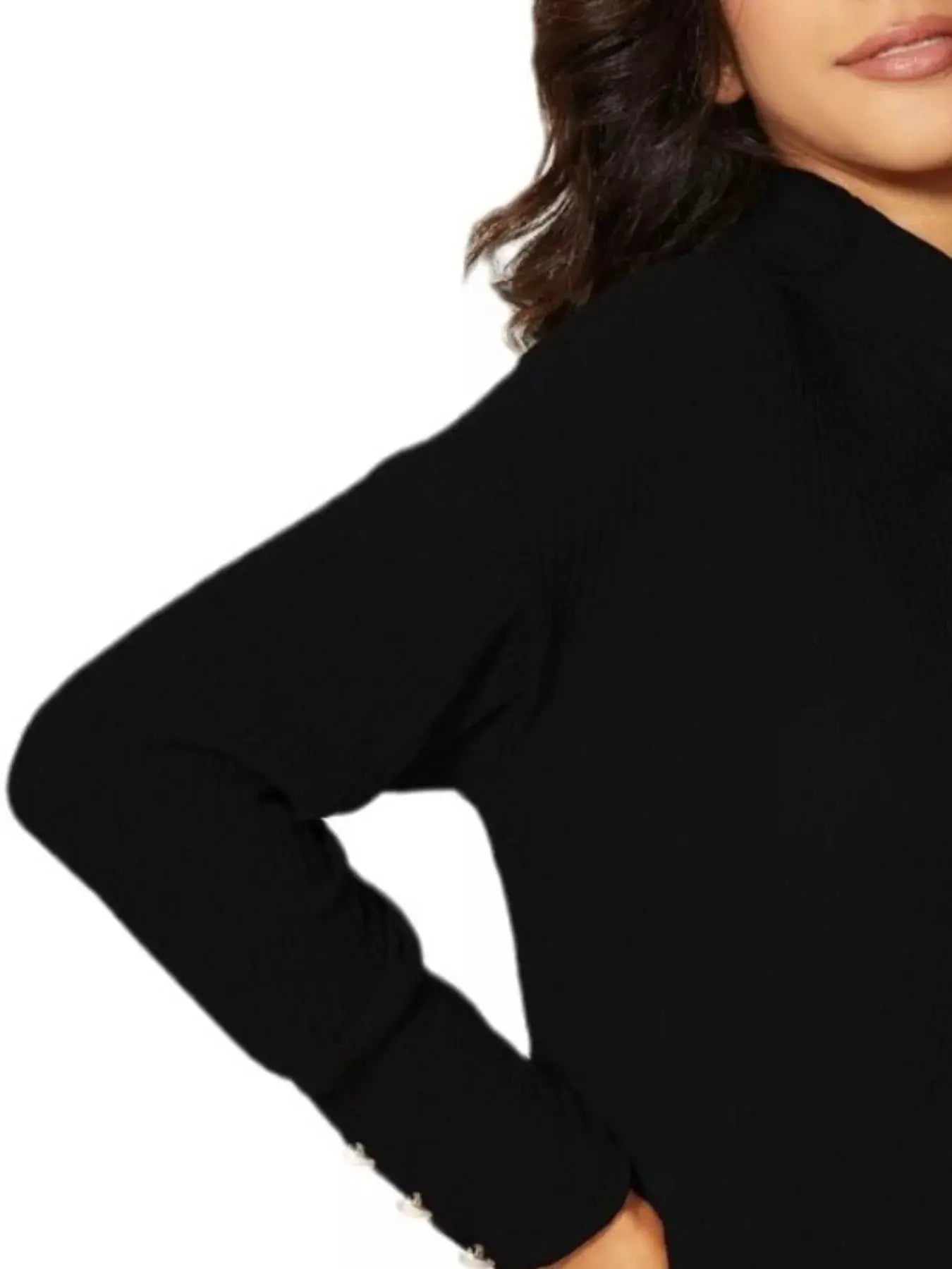 Ribbed Knit Turtleneck Sweater Simply Love