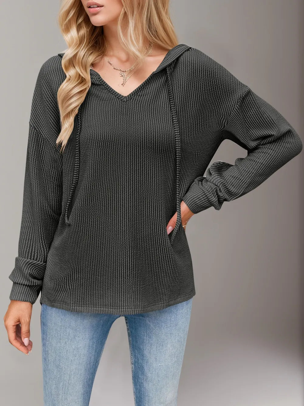 Double Take: Dropped Shoulder Hoodie