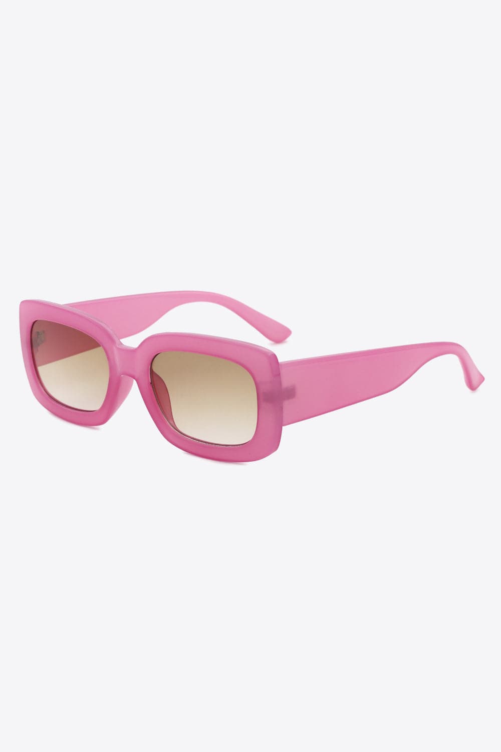 Polycarbonate Frame Rectangle Sunglasses.