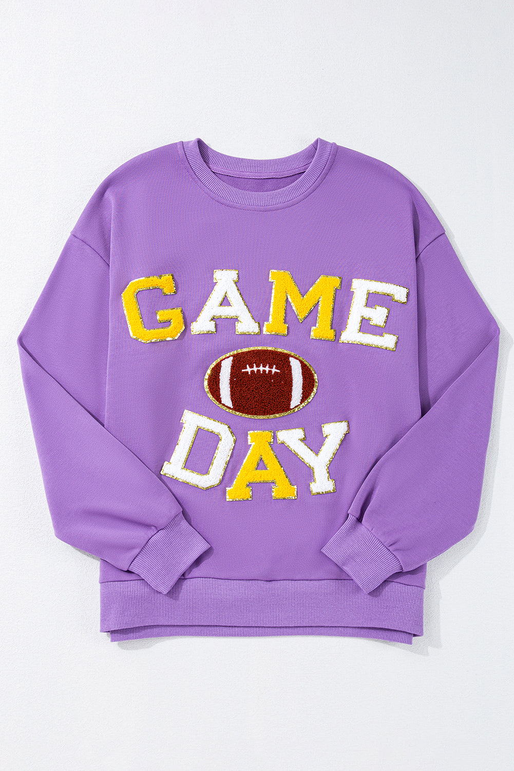 Tillandsia purple rugby pullover