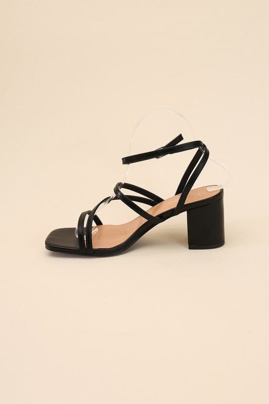 ALI-6 Strappy Low Heel.