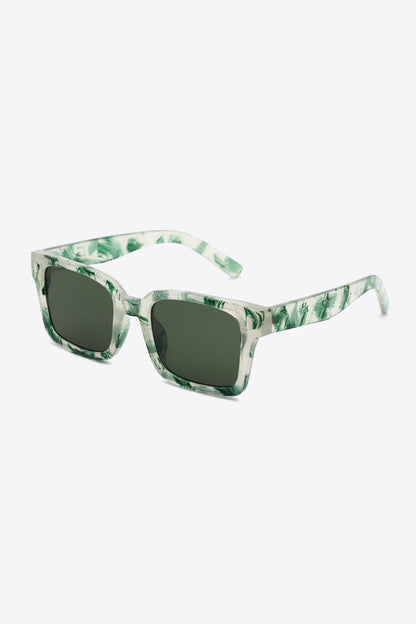 UV400 Polycarbonate Square Sunglasses.