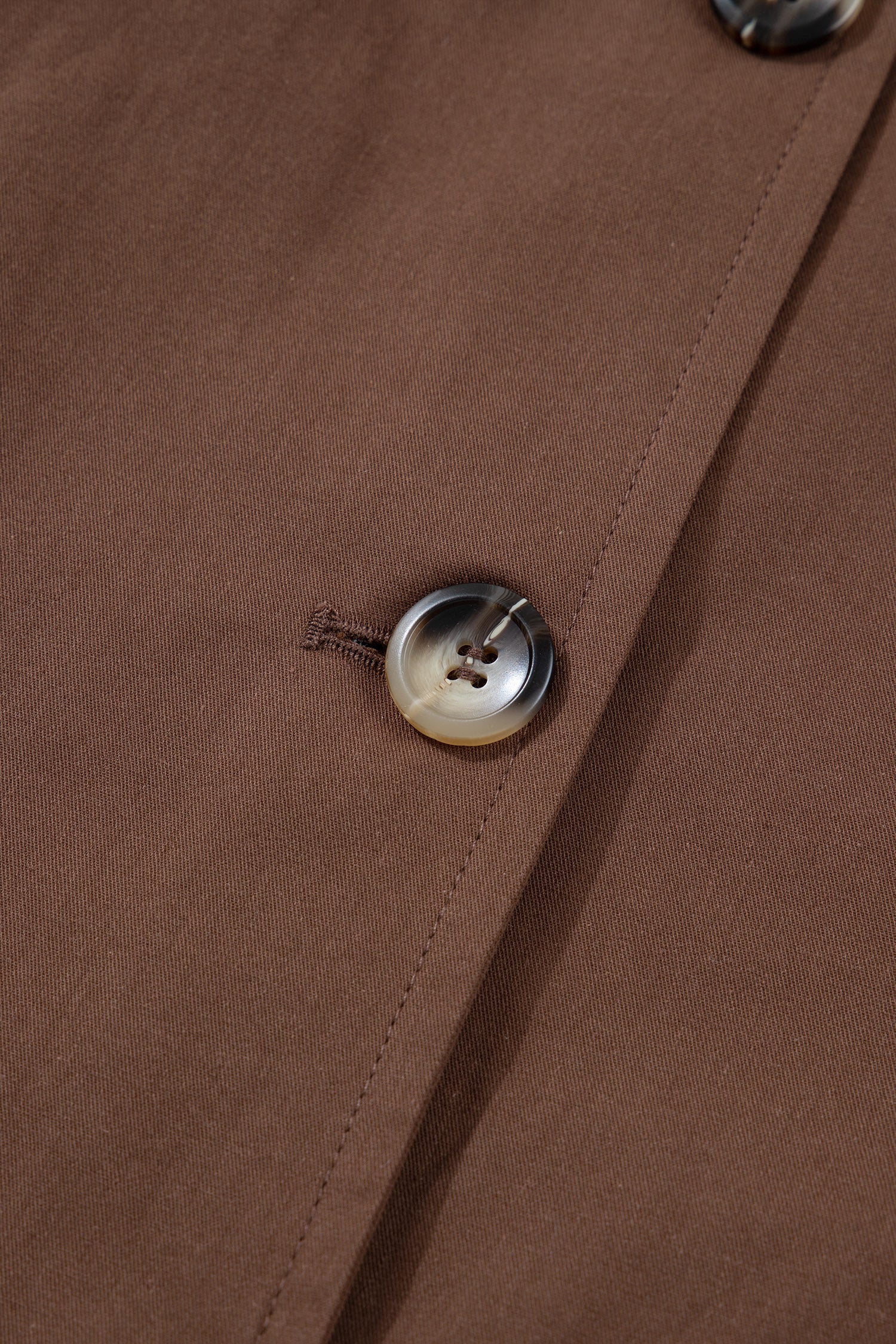 Dark Brown Collared Leopard Patchwork Liner Buttoned Jacket Chic Dear-Lover Dropshipping