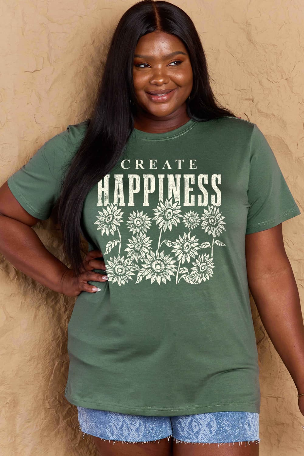 Simply Love: Graphic Tee - Cotton Comfort