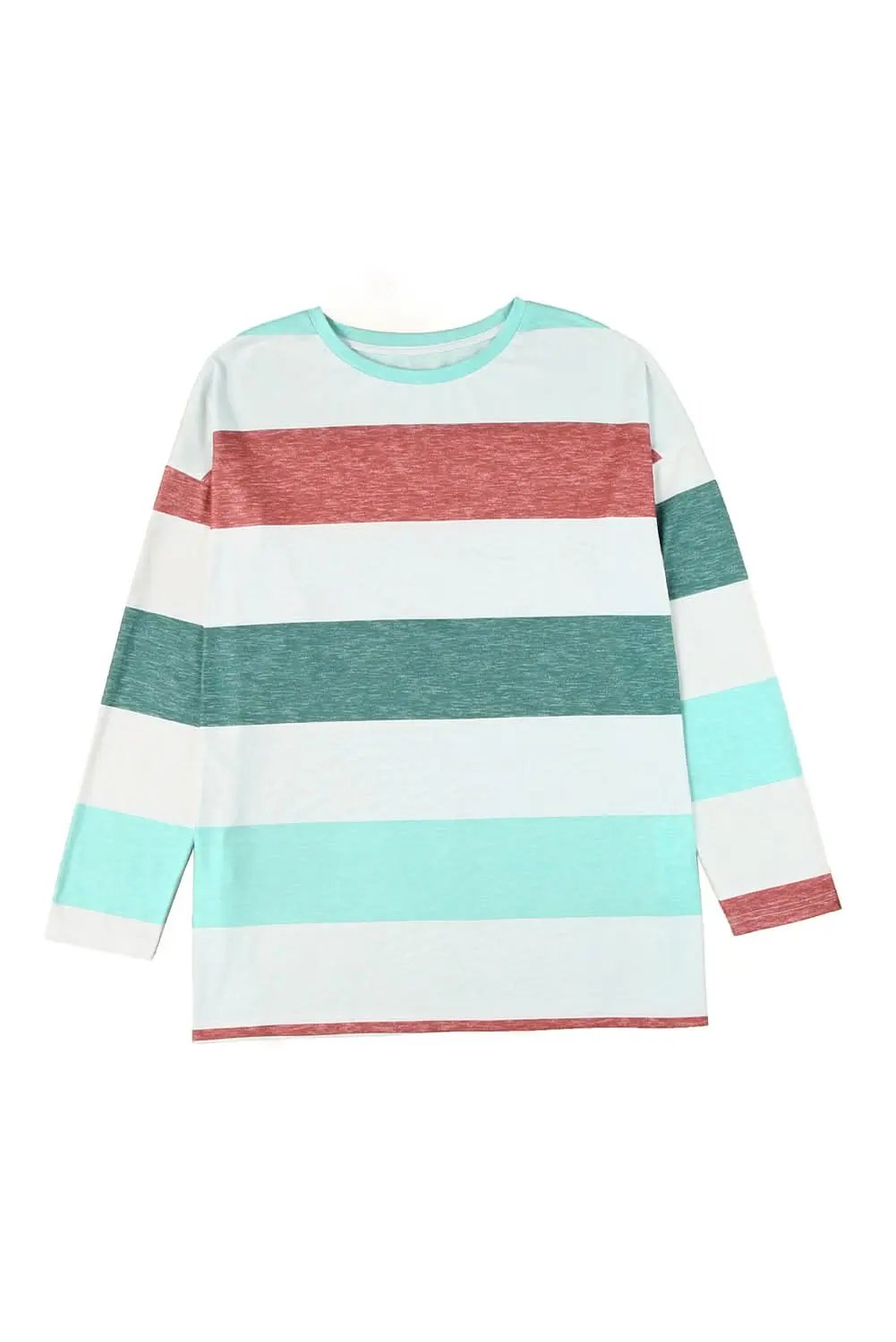 Plus Size Colorblock Pullover - Love Salve 