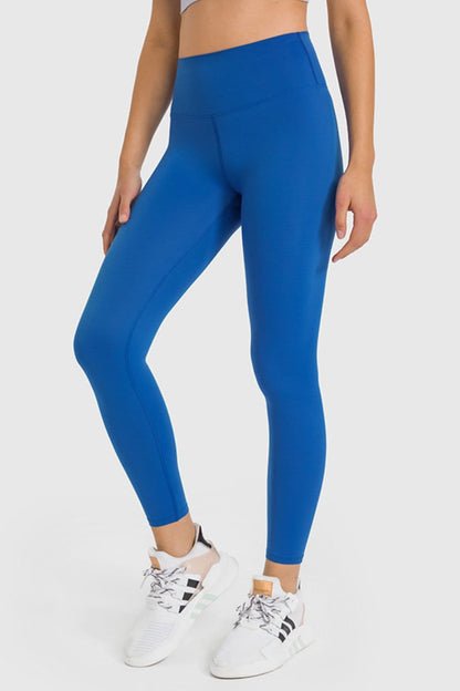 High Waist Ankle-Length Yoga Leggings.