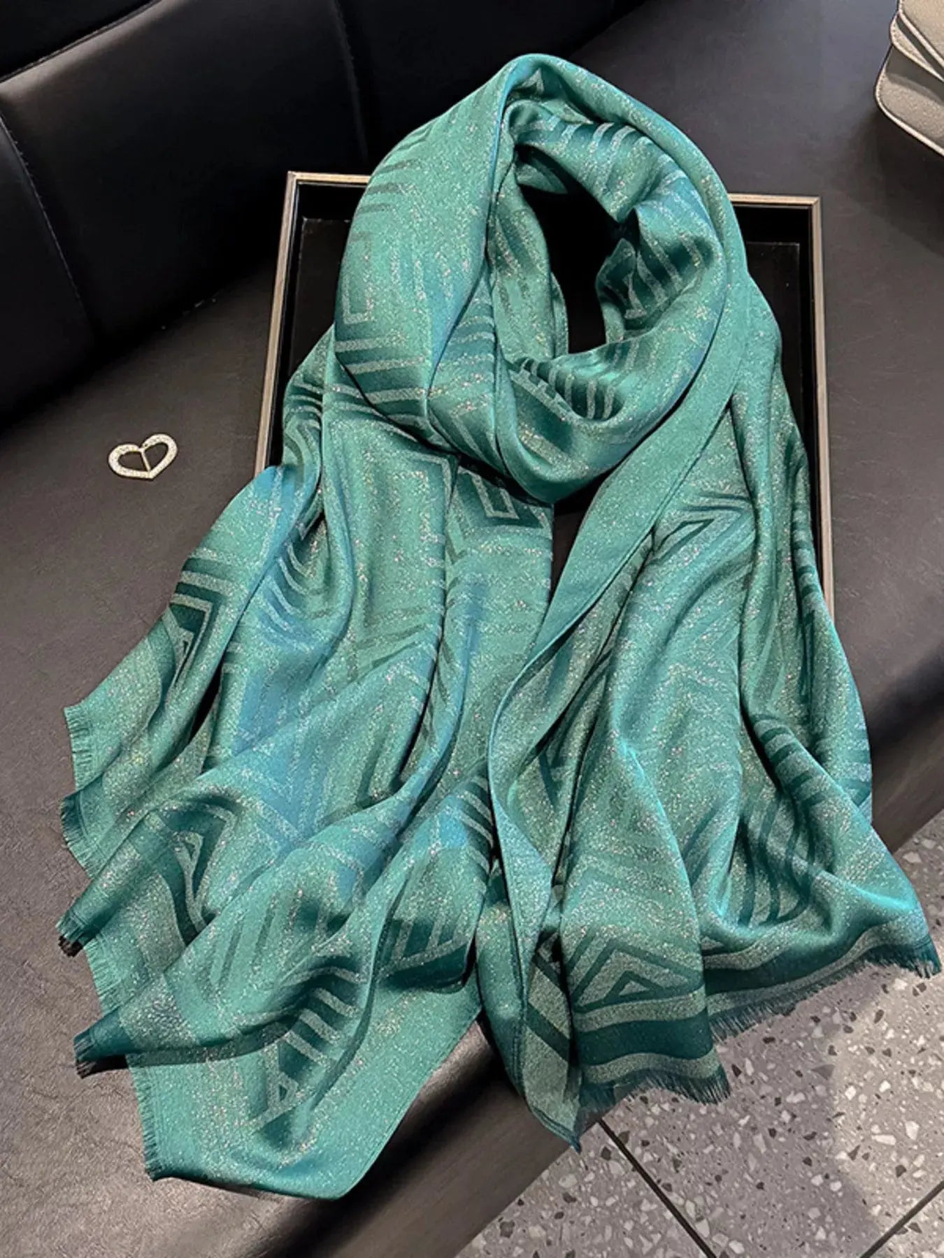 Raw Hem Lightweight Scarf Simply Love
