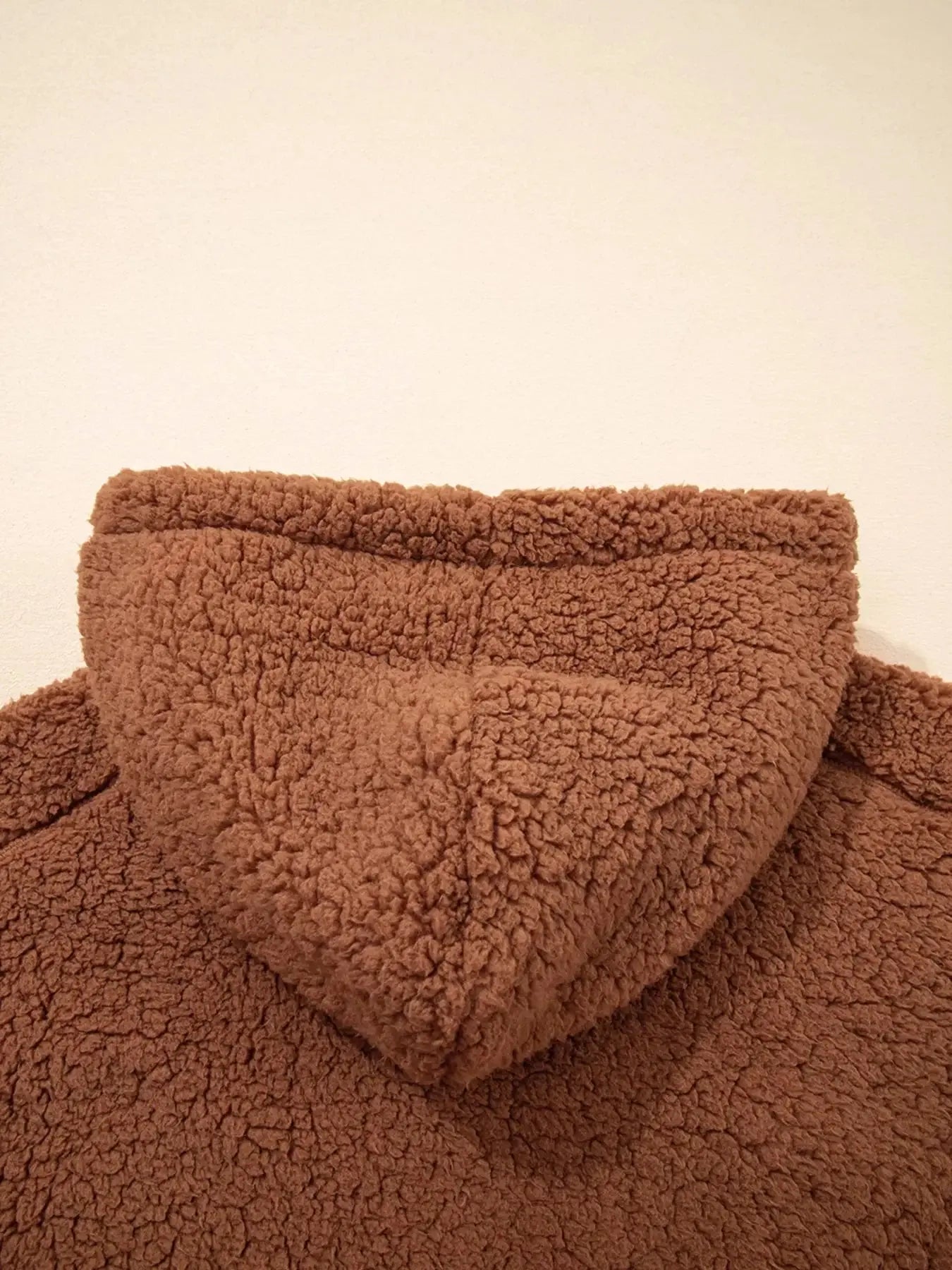 Zip Up Hooded Sherpa Jacket Simply Love