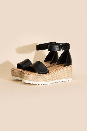 TUCKIN-S PLATFORM SANDALS.