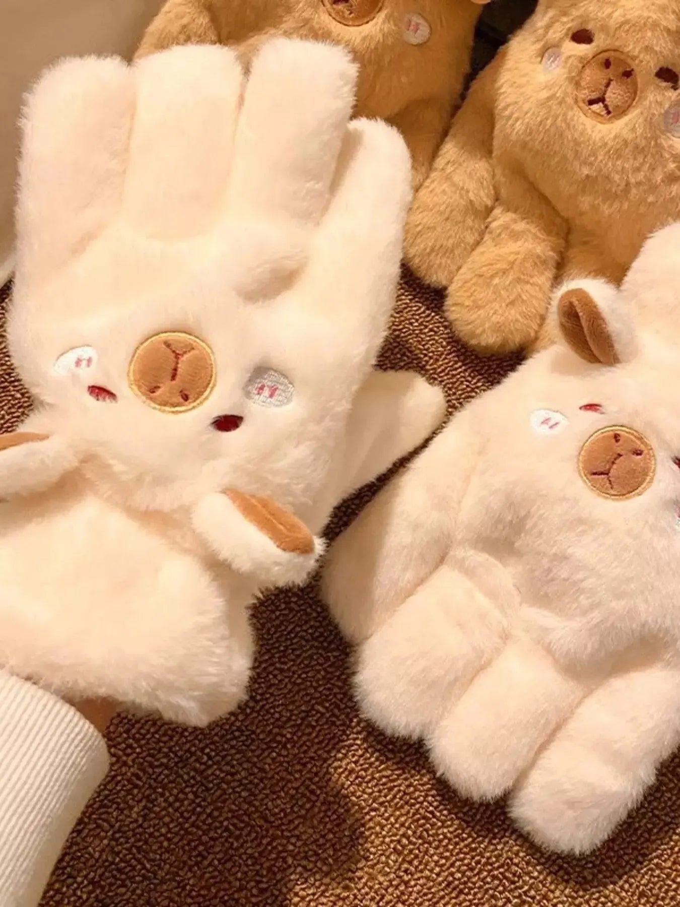 Cartoon Animal Plush Gloves Simply Love
