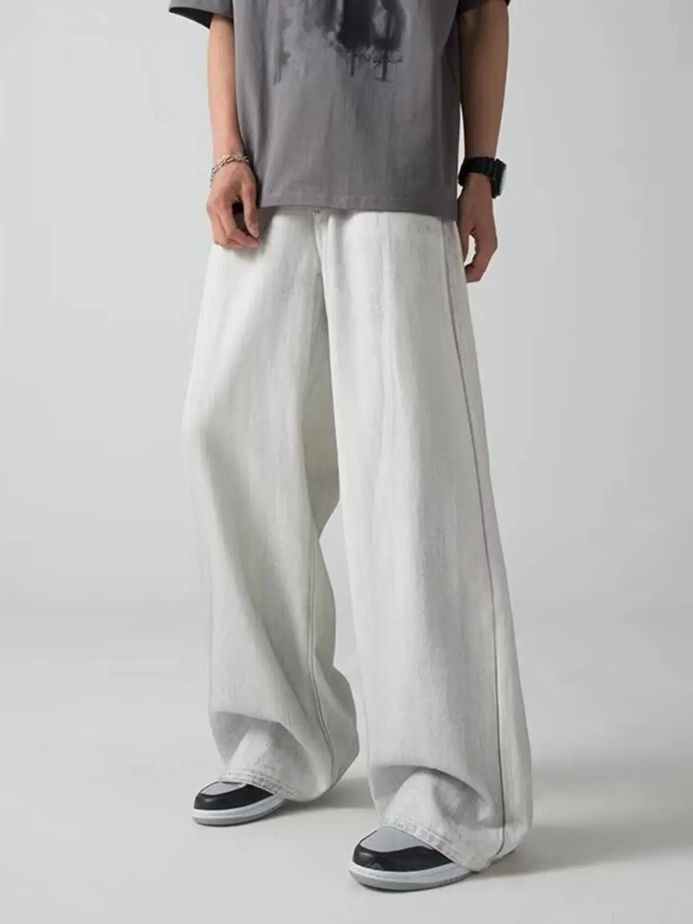 Men's Plus Size Wide Leg Pants Simply Love