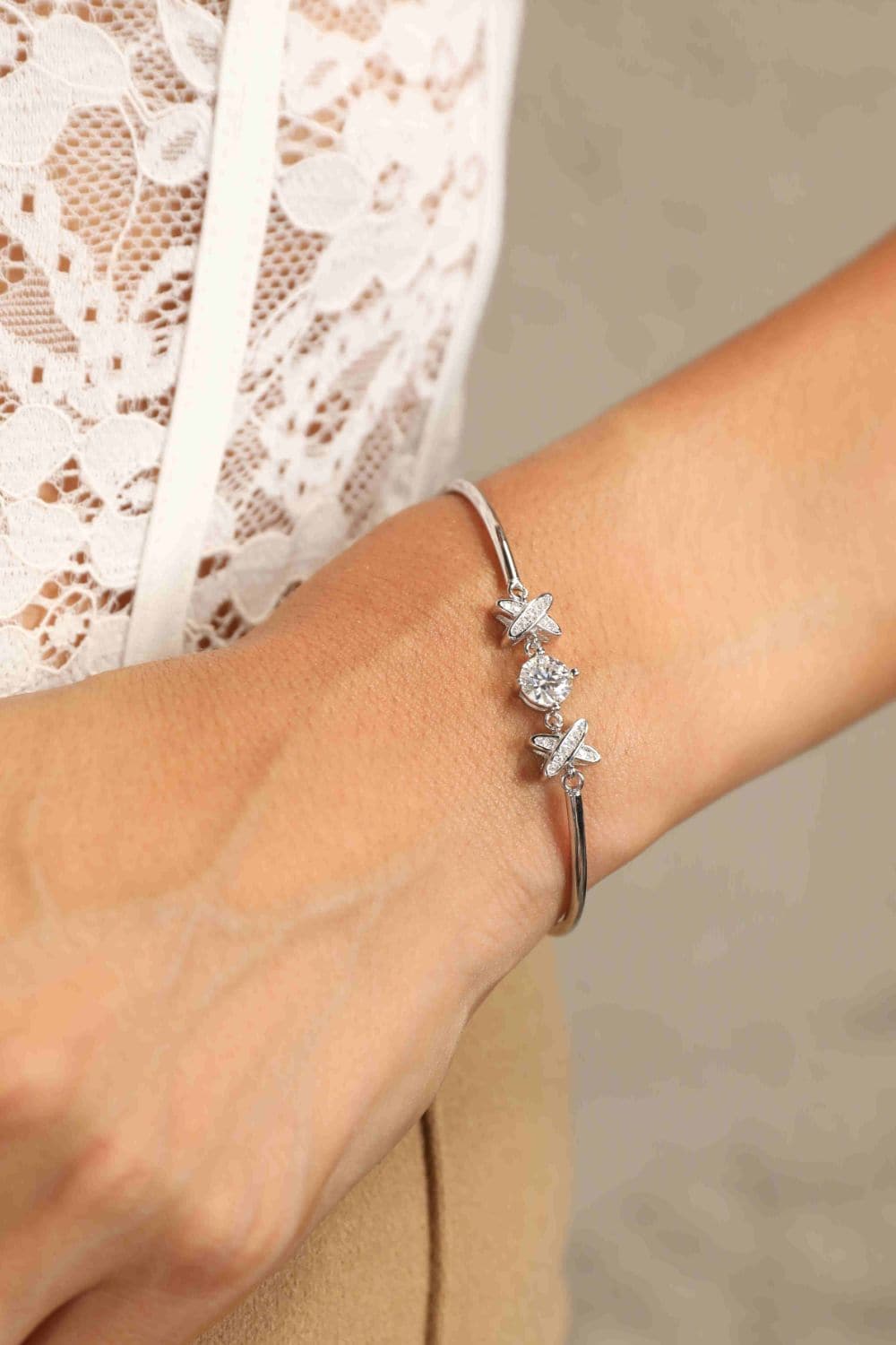 Adored Happy State of Mind 1 Carat Moissanite Bracelet.