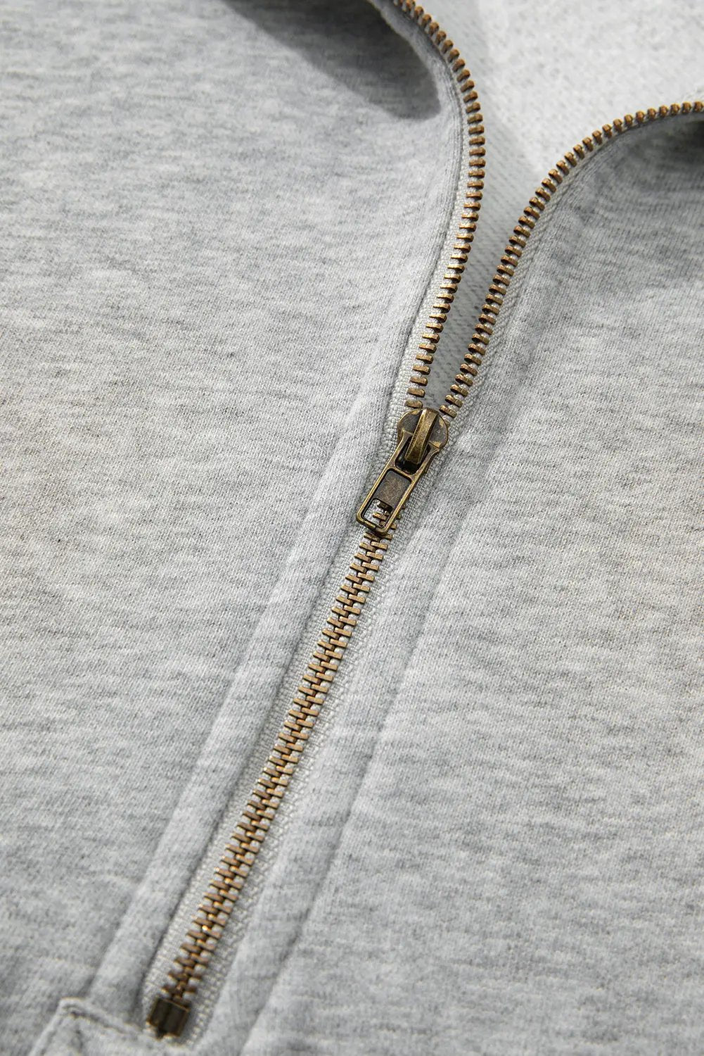 Kate Fleece Lined Half Zipper Hoodie with Kangaroo Pockets - Love Salve 