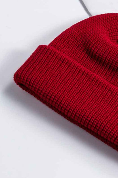 Cozy Rib-Knit Cuff Beanie.