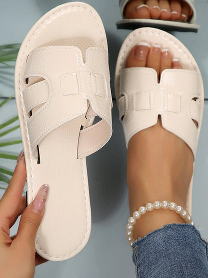 Open Toe Flats Sandals