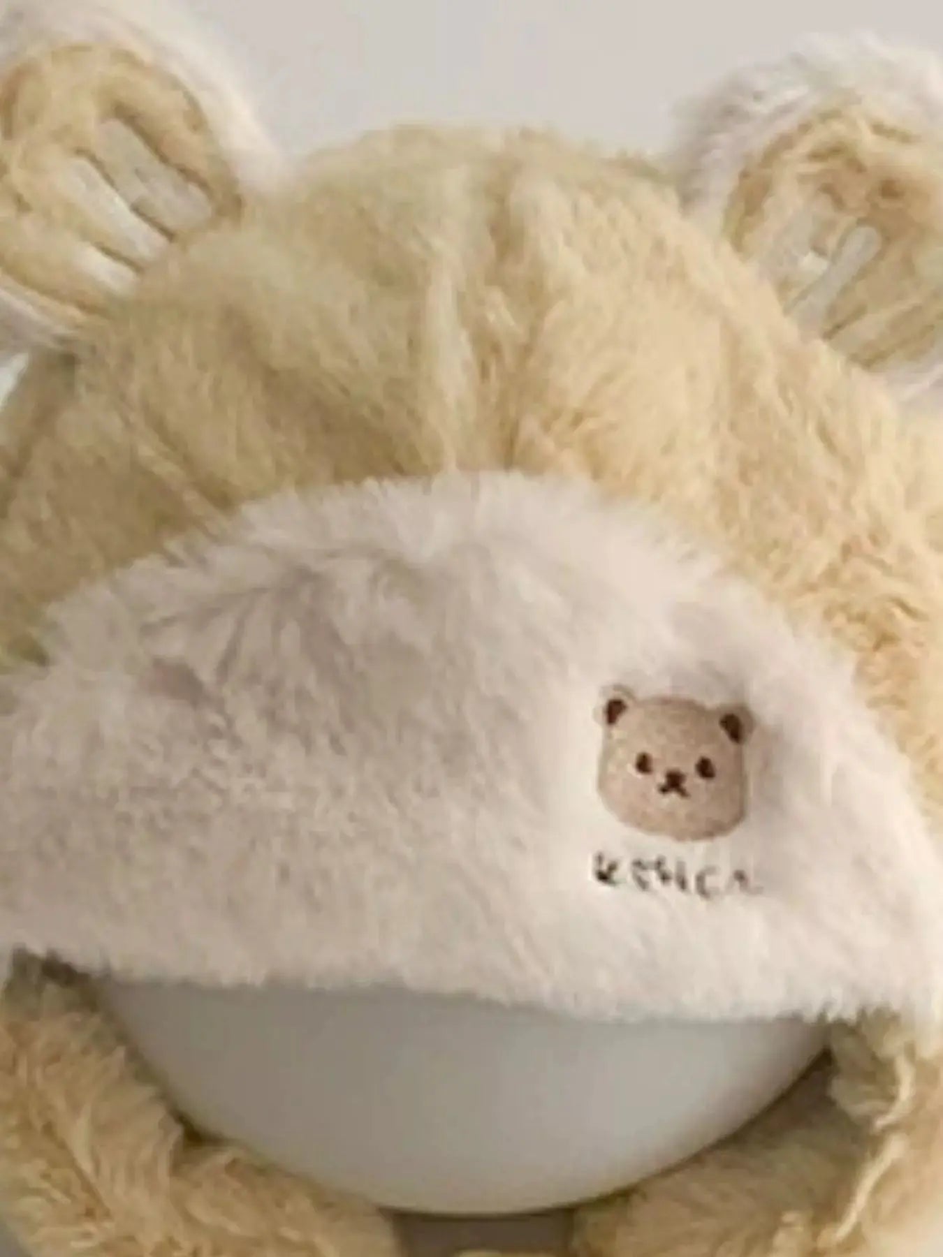 Children's Bear Ear Fluffy Hat Simply Love
