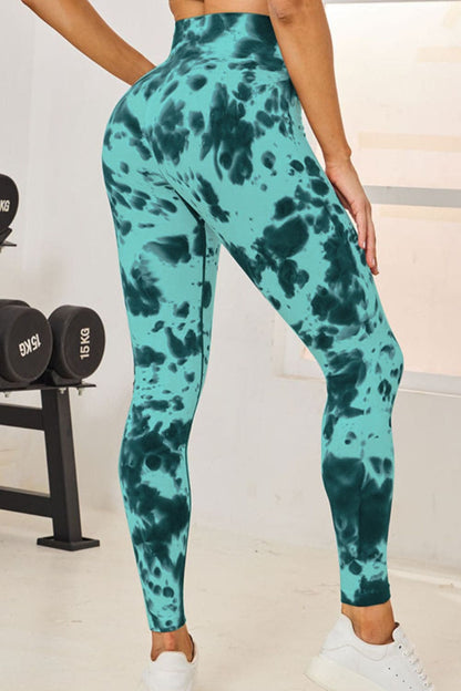 Tie-Dye High Waist Active Leggings.