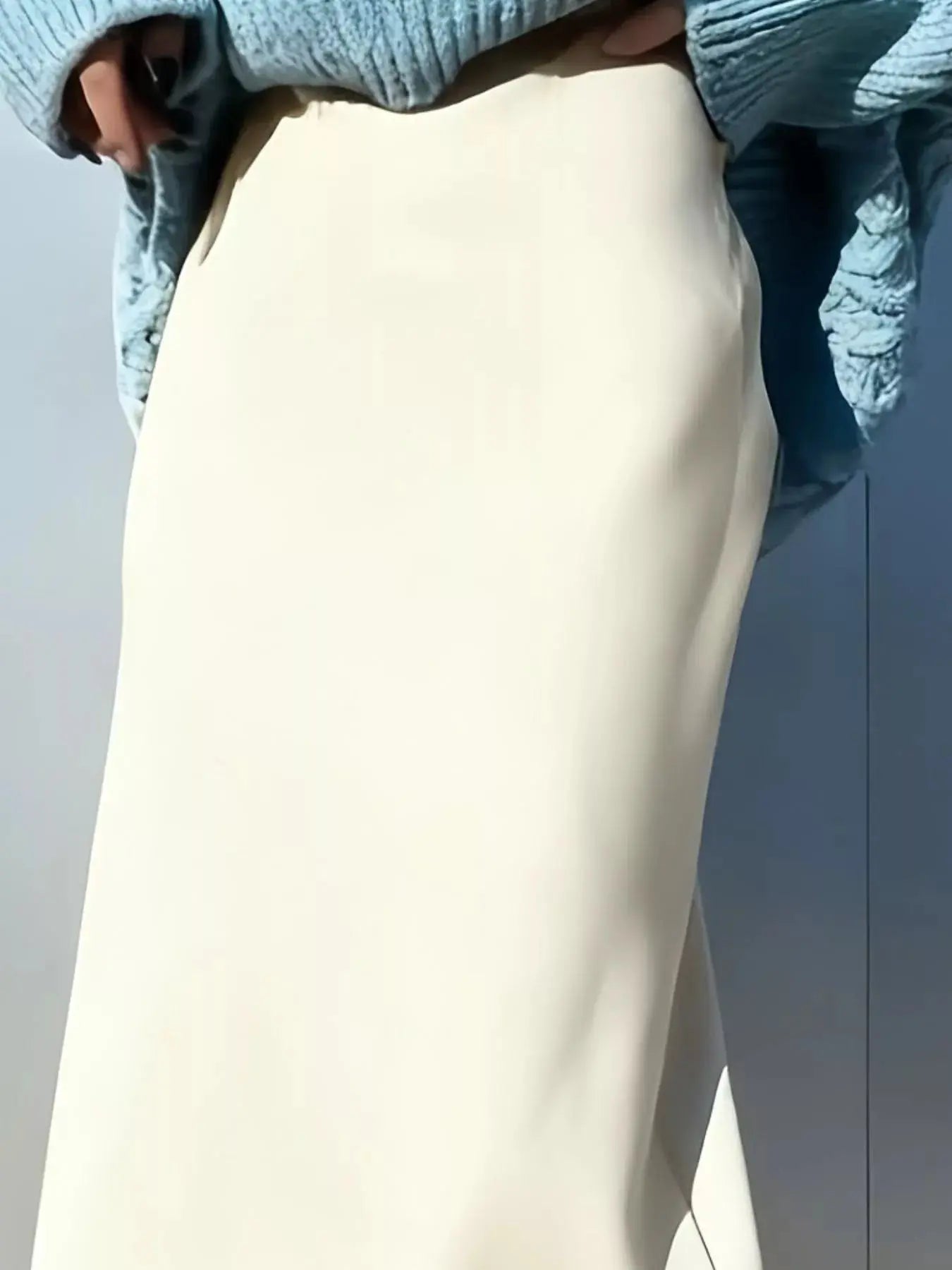 Suede Fringe Midi Skirt Simply Love