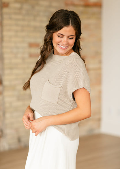 Danya Knit Sweater Set Top + Skirt