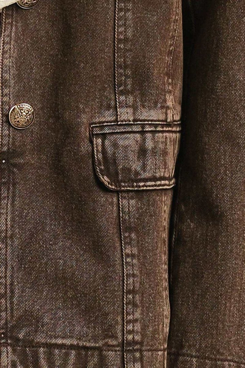 DARING CONFIDENCE DENIM BLAZER - Love Salve