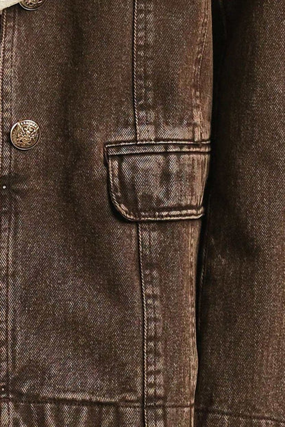 DARING CONFIDENCE DENIM BLAZER - Love Salve