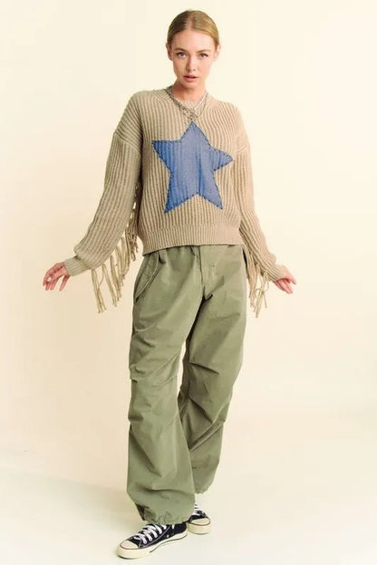 Davi & Dani Drawstring Baggy Pants with Pockets for Comfort - Love Salve 