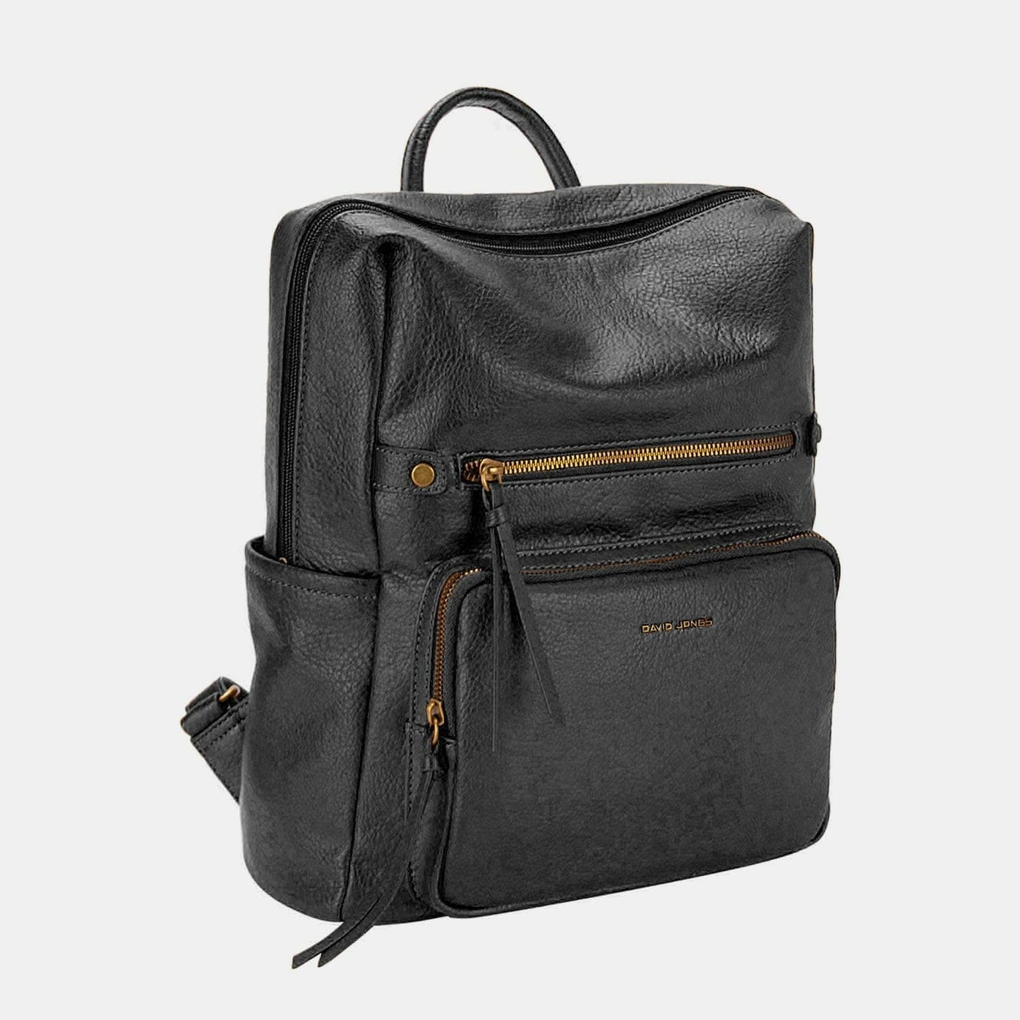 Sleek and Practical PU Leather Backpack by David JonesSleek and Practical PU Leather Backpack by David Jones
 Upgrade your style game with the Sleek and Practical PU Leather Backpack from David Jones. This backpack is mLove Salve Practical PU Leather Backpackjust arrived