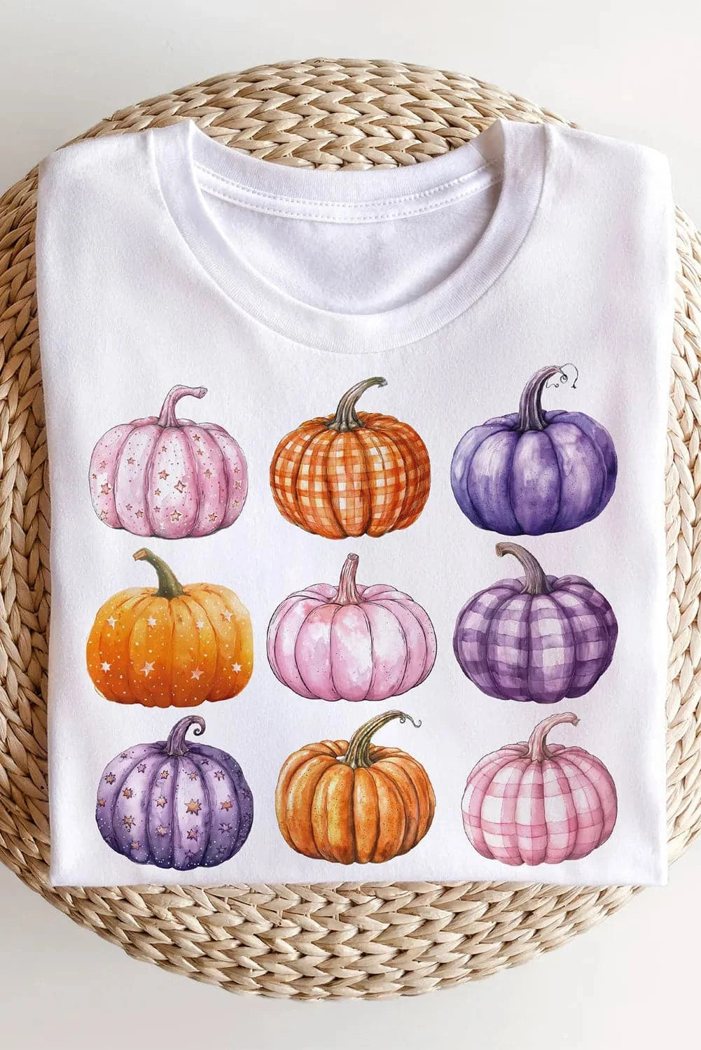 Pumpkin Graphic Long Sleeve Sweatshirt.