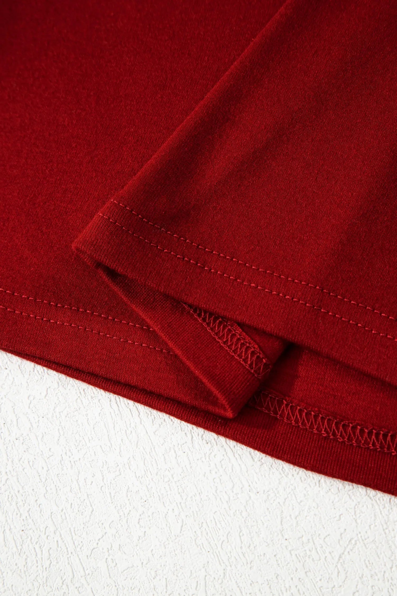 Dear-Lover Red Long Sleeve Women's Casual Top Everyday Comfort Style Dear-Lover Dropshipping