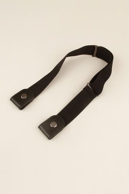 PU Elastic Snap Closure Belt.