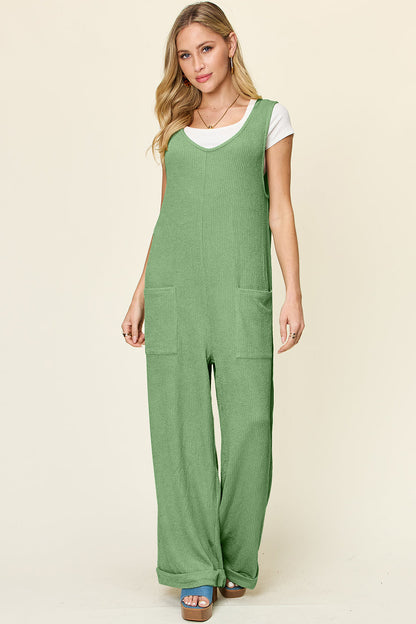 Double Take: Wide Leg Jumpsuit