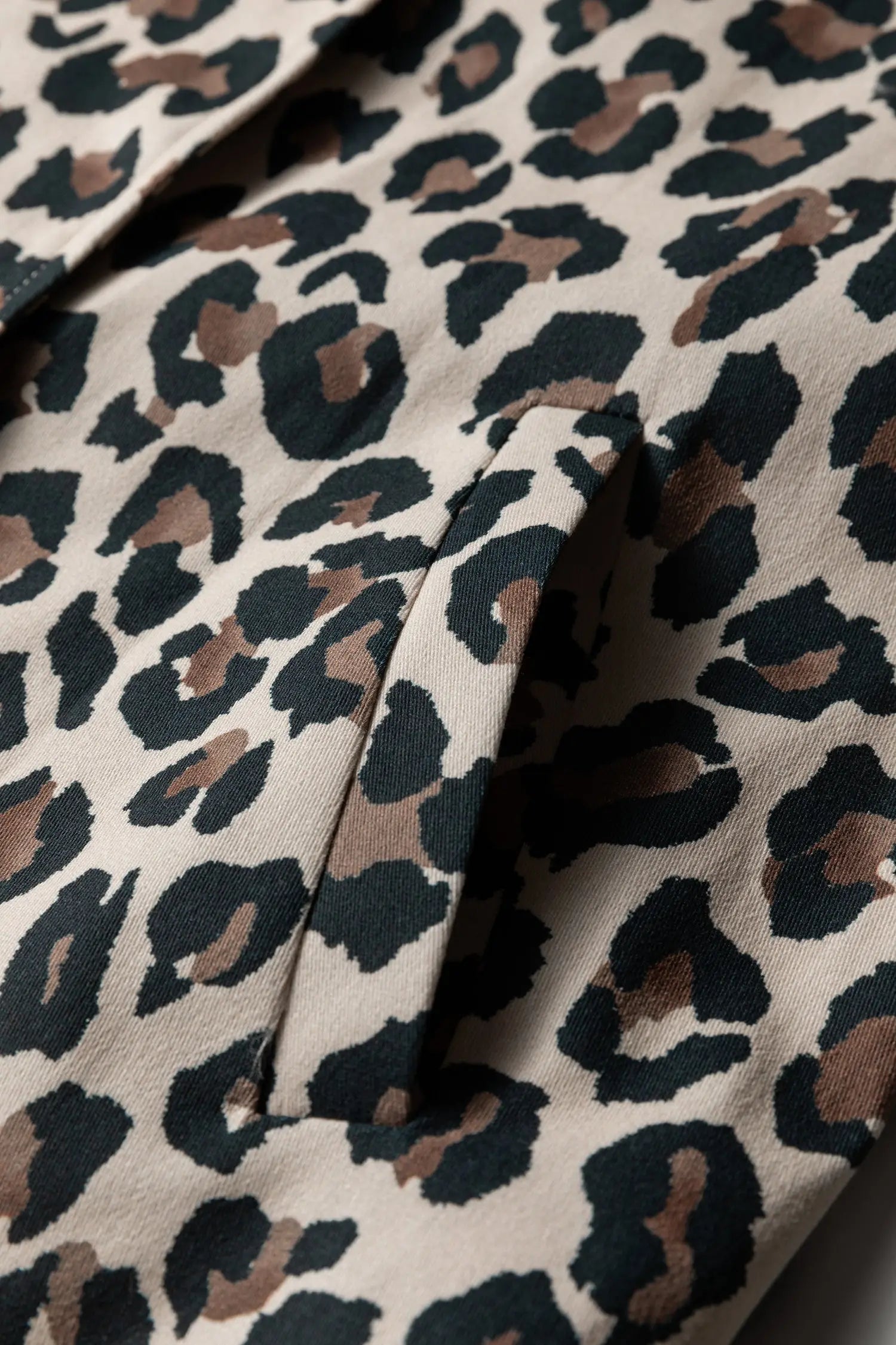 Brown Leopard Print Open Front Jacket Vest For Women Dear-Lover Dropshipping