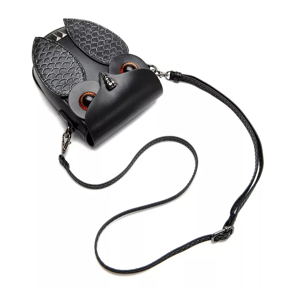 Owl Design Leather Crossbody Bag Simply Love