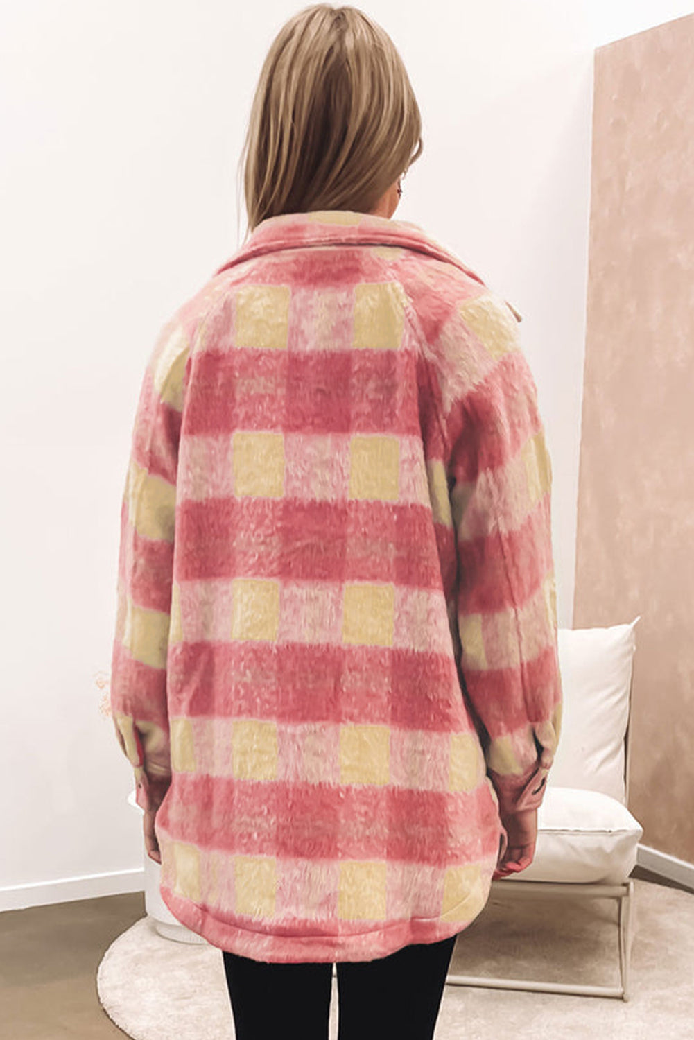 Everyday Plaid Jacket for Women