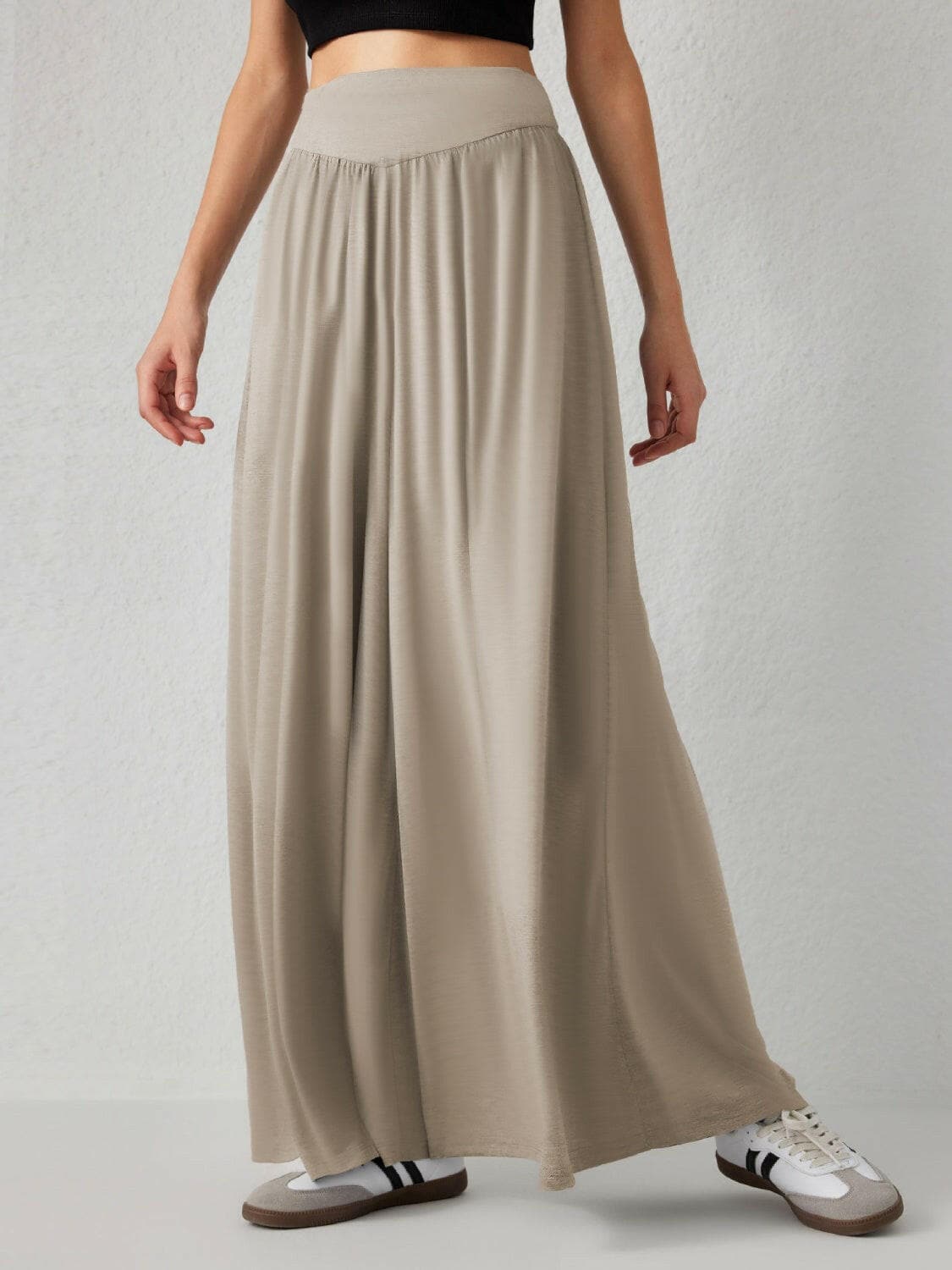 High Waist Wide Leg Pants.