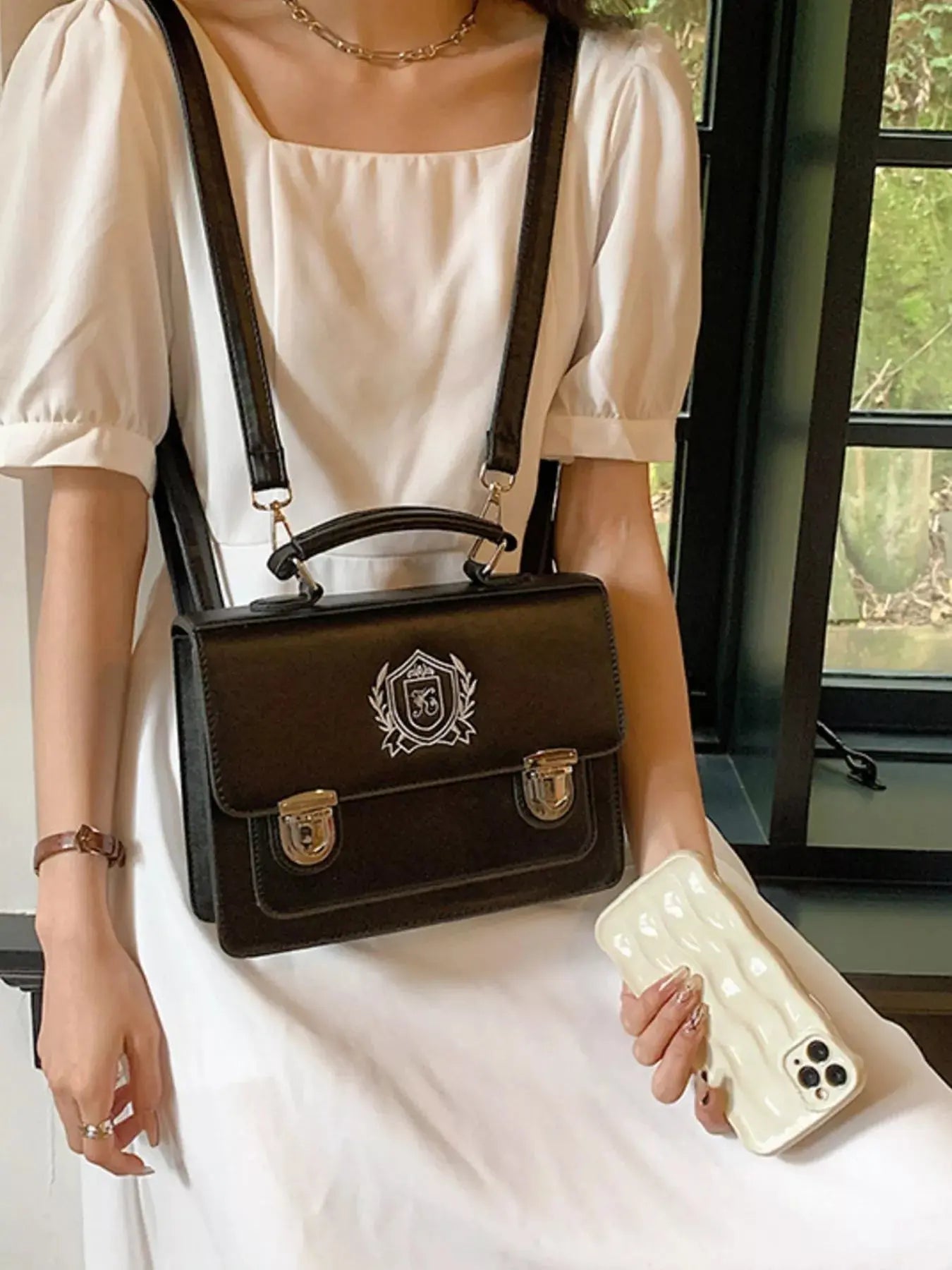 PU Leather Backpack Bag Simply Love